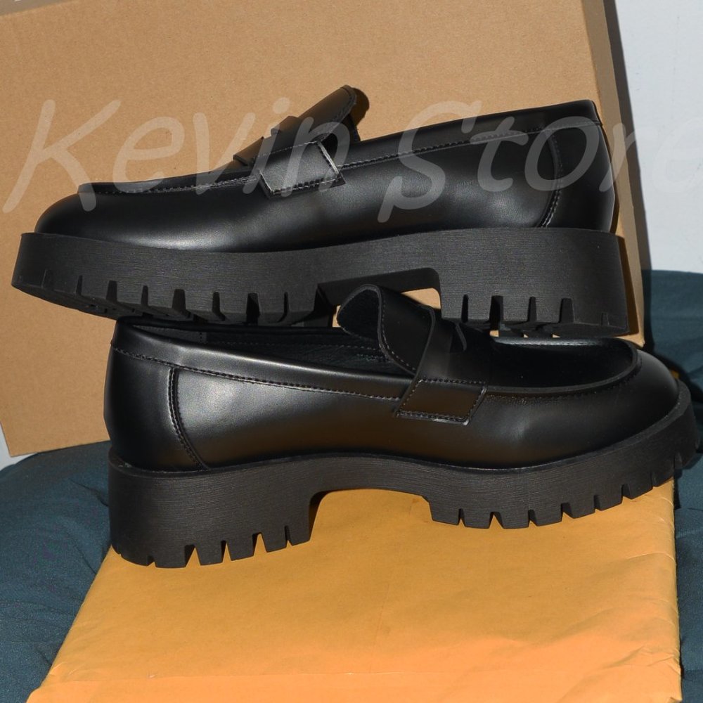 Ladies' black Lug Loafer   Steve Madden - Picture 5 of 8